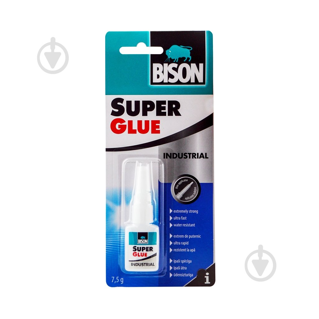 Суперклей Bison профессиональный 7,5 г - фото 1