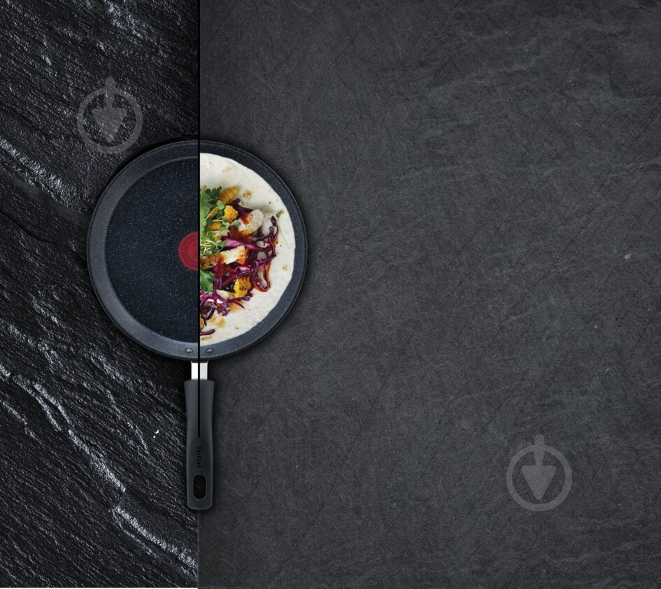 Сковорода для млинців Tefal Black Stone 25 см G2813872 - фото 5