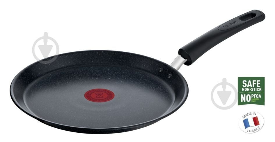 Сковорода для млинців Tefal Black Stone 25 см G2813872 - фото 2