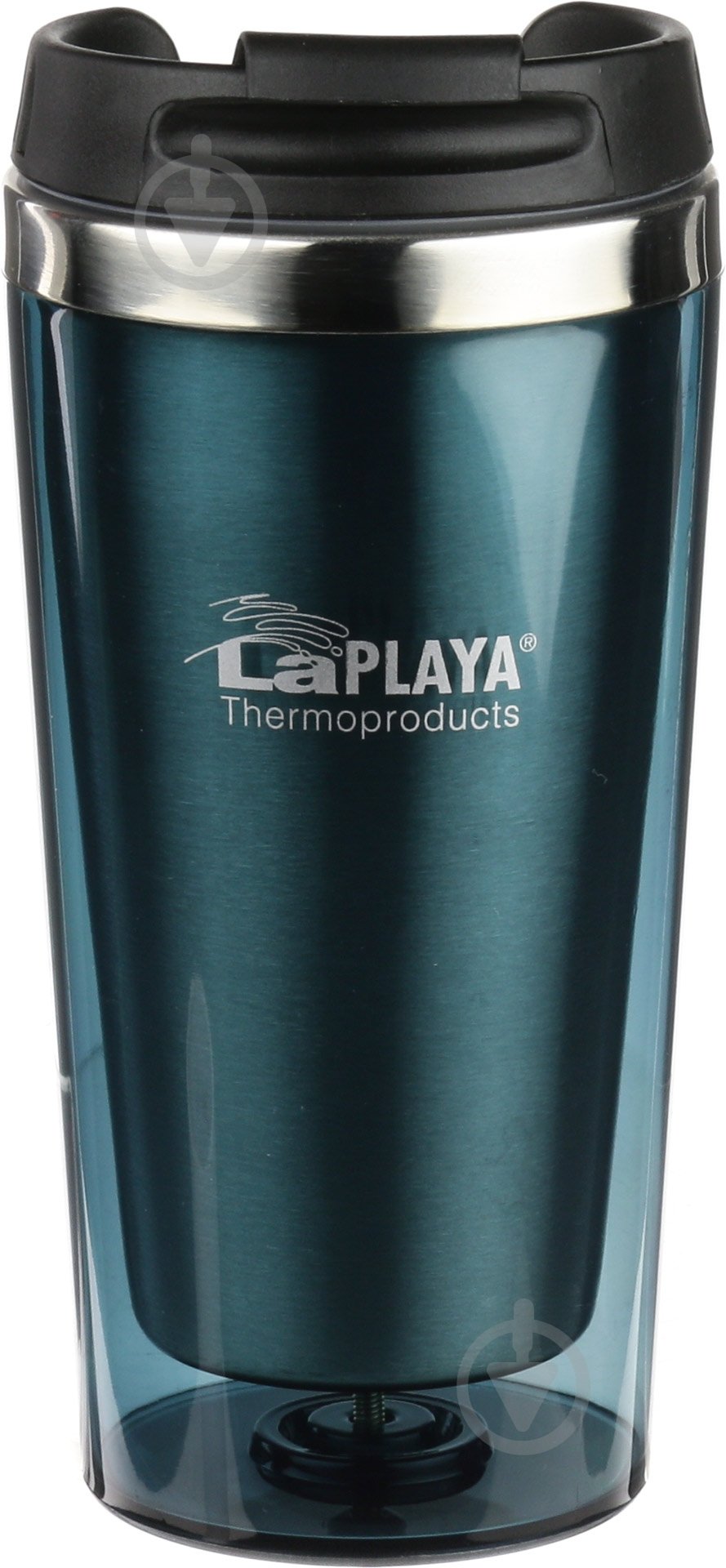 Термочашка LaPlaya Mercury 420 мл синяя - фото 1