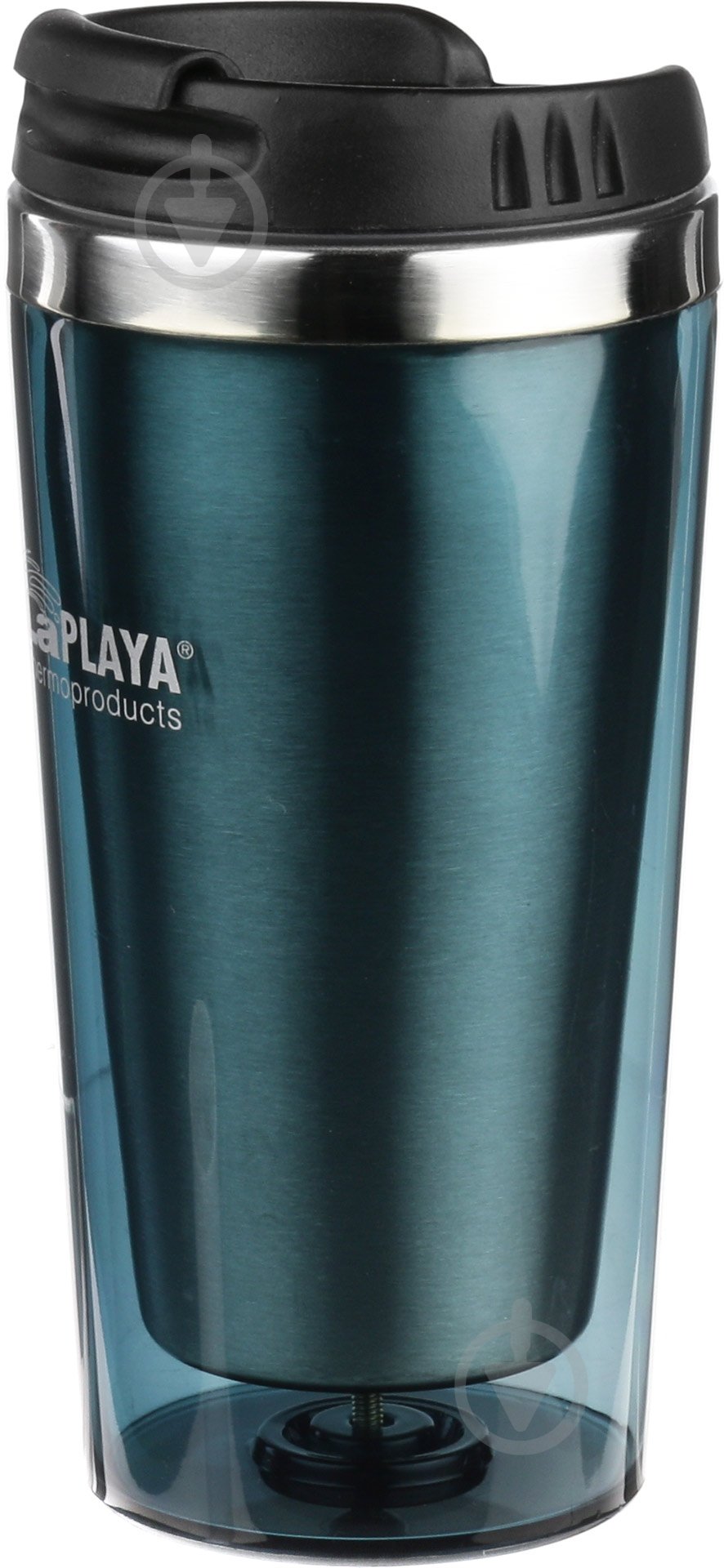 Термочашка LaPlaya Mercury 420 мл синяя - фото 2