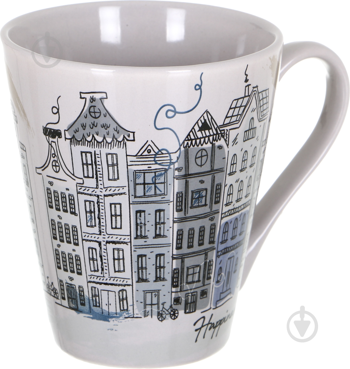 Чашка Fiora Home Beige 330 мл - фото 1 Чашка Fiora Home Beige 330 мл - фото 1