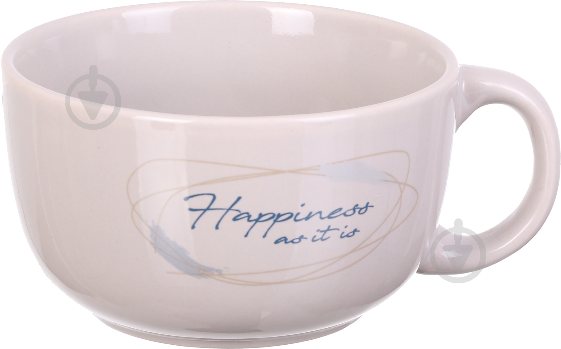 Чашка Bella Vita Logo Warm Gray 500 мл - фото 1