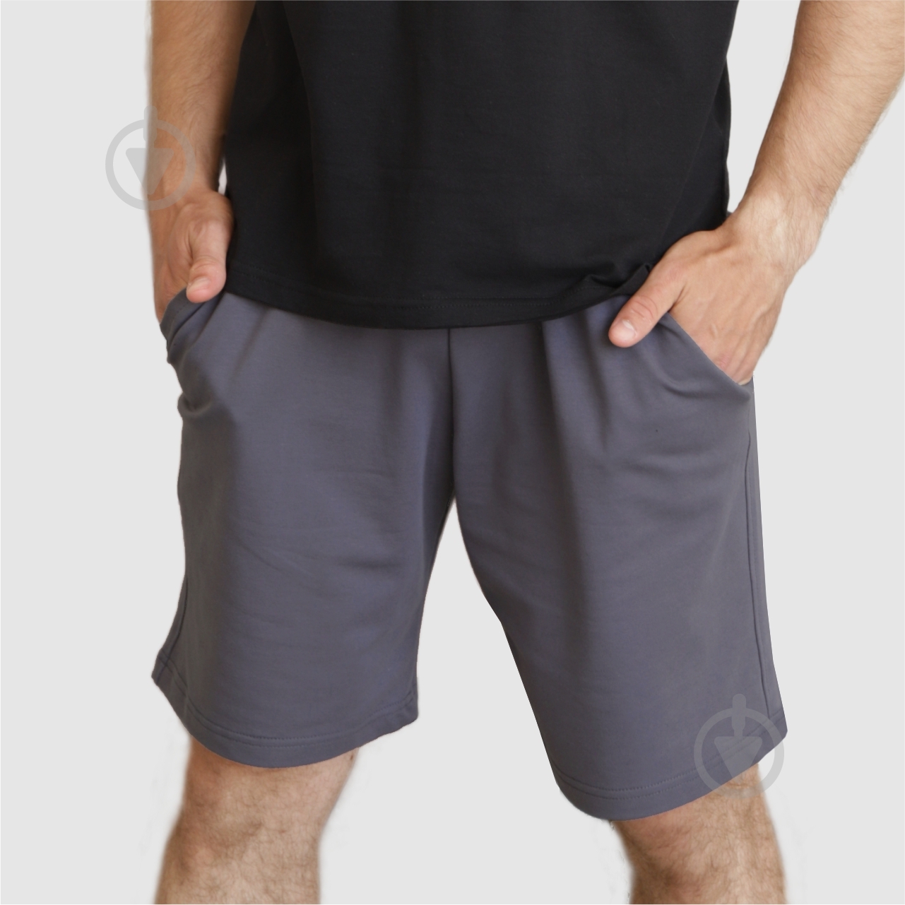 Шорти GBI SHM-25-1 14487 р. XL темно-сірий - фото 1 Шорти GBI SHM-25-1 14487 р. XL темно-сірий - фото 1