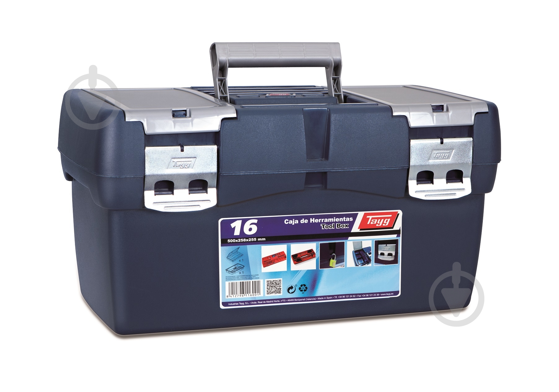 Скриня для ручного інструменту Tayg Box 16" 116001 - фото 1 Скриня для ручного інструменту Tayg Box 16" 116001 - фото 1