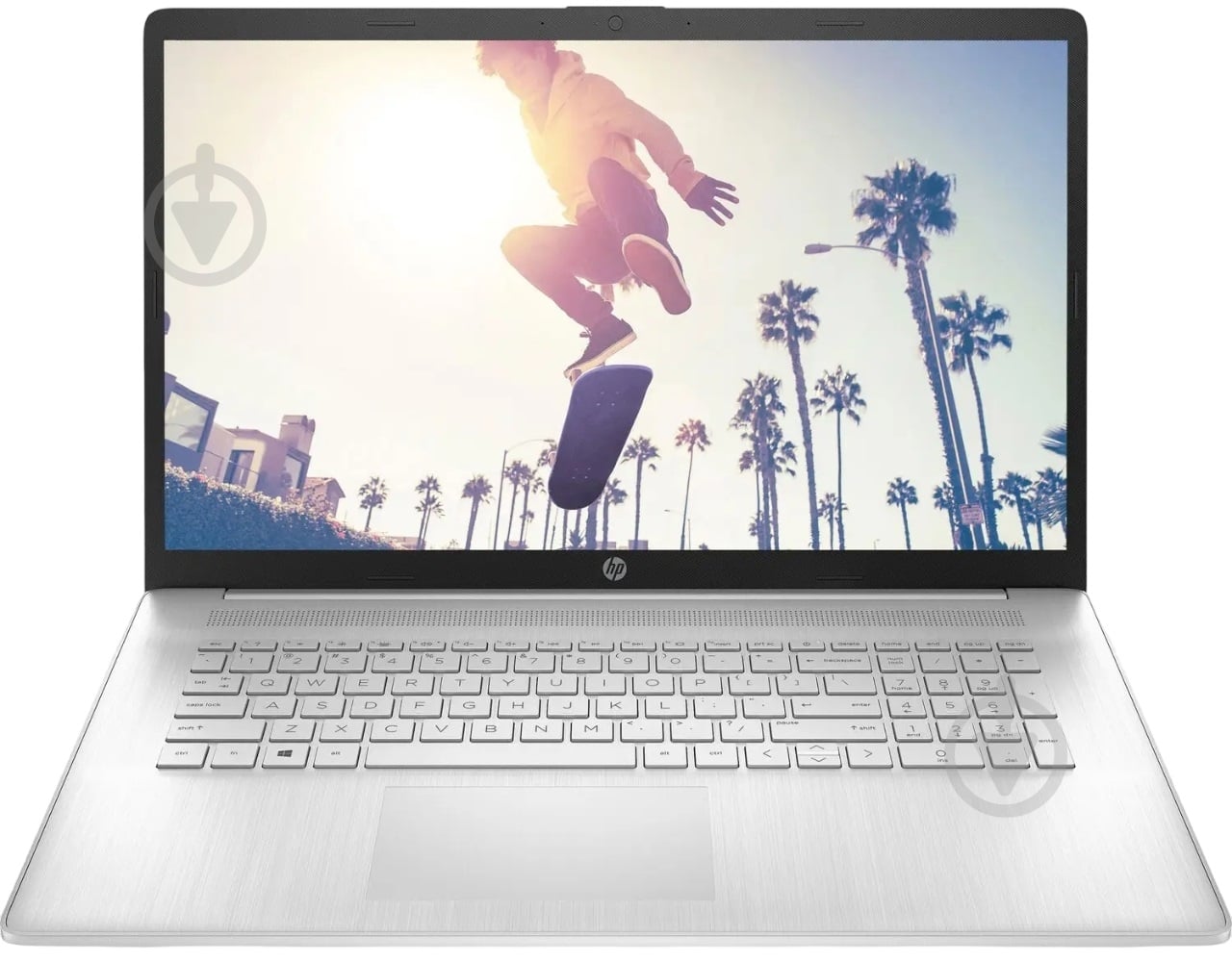Ноутбук HP Laptop 17-cp3019ua 17,3" (CS8E6EA) natural silver - фото 1