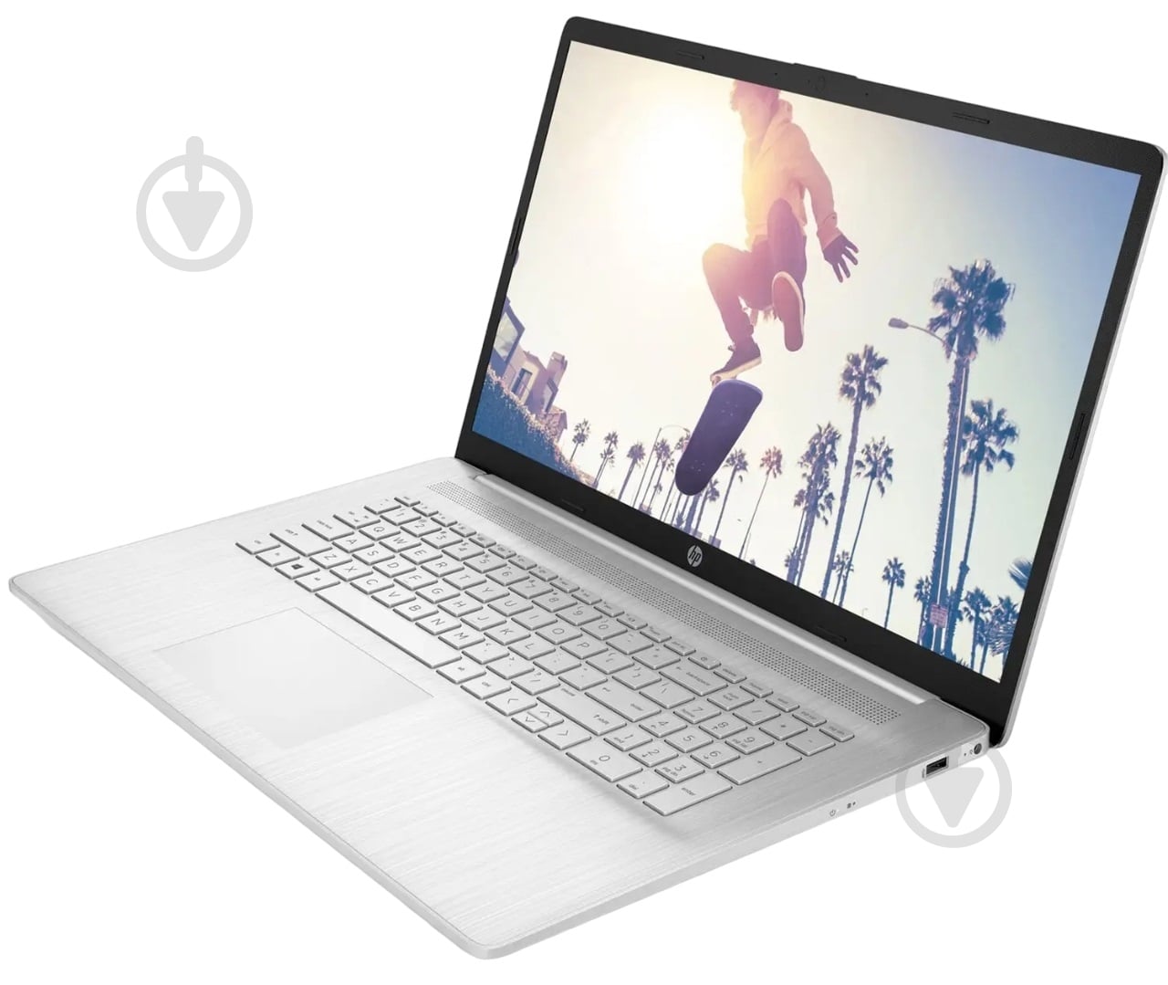 Ноутбук HP Laptop 17-cp3019ua 17,3" (CS8E6EA) natural silver - фото 3