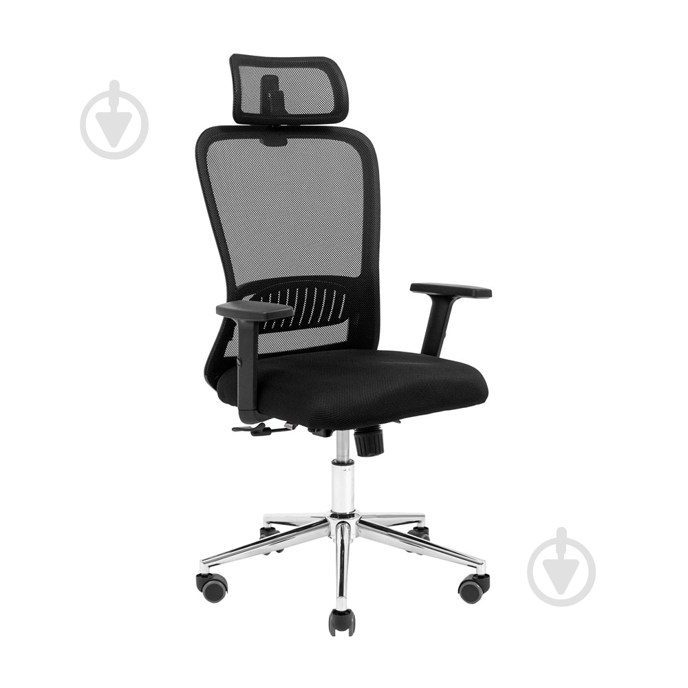 Кресло Richman Эксперт Хром М-2 Сетка черный - фото 1 Кресло Richman Эксперт Хром М-2 Сетка черный - фото 1