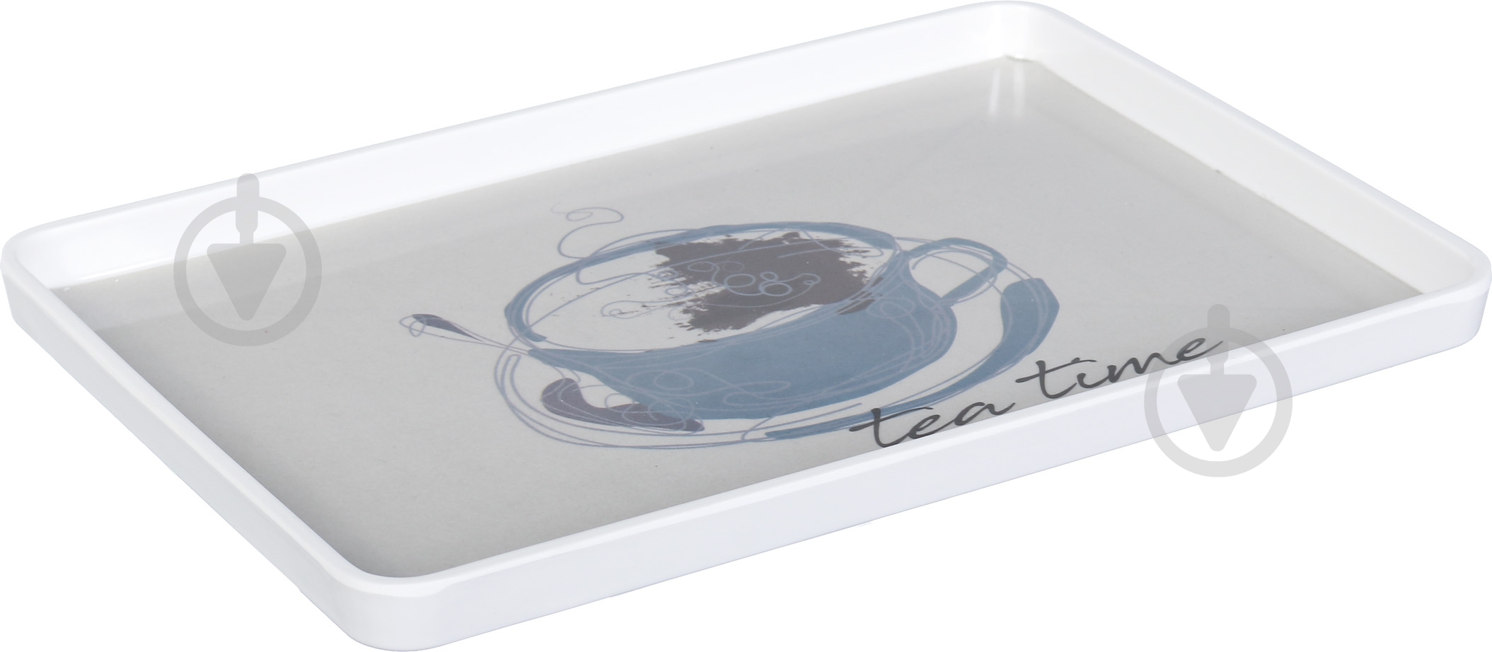 Поднос Smart Kitchen by Flamberg Hapiness Tea time 30,5х20,5х2 см - фото 2