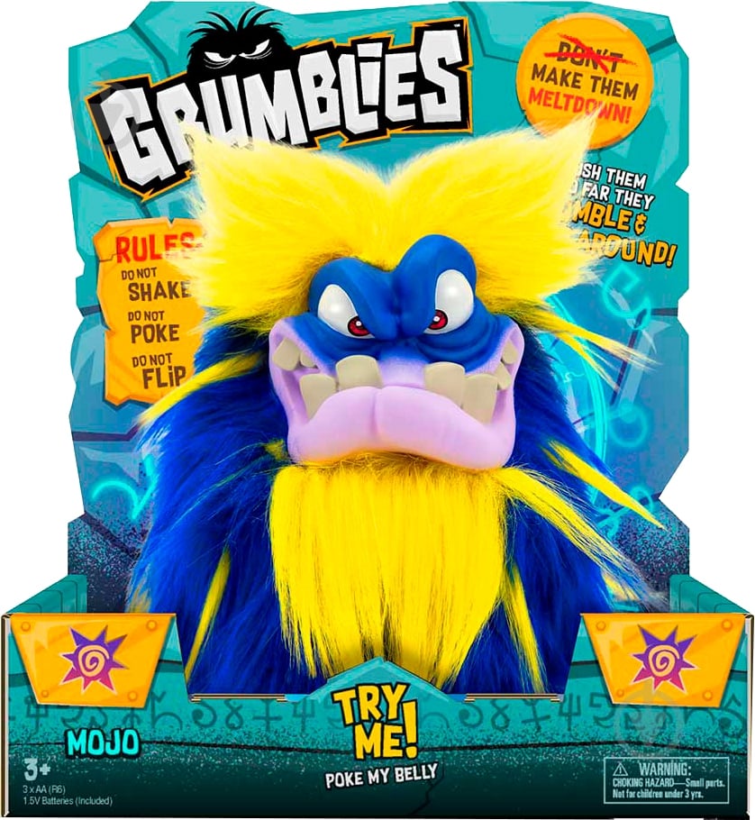 Игрушка интерактивная Grumblies Моджо 02249-M - фото 1 Игрушка интерактивная Grumblies Моджо 02249-M - фото 1