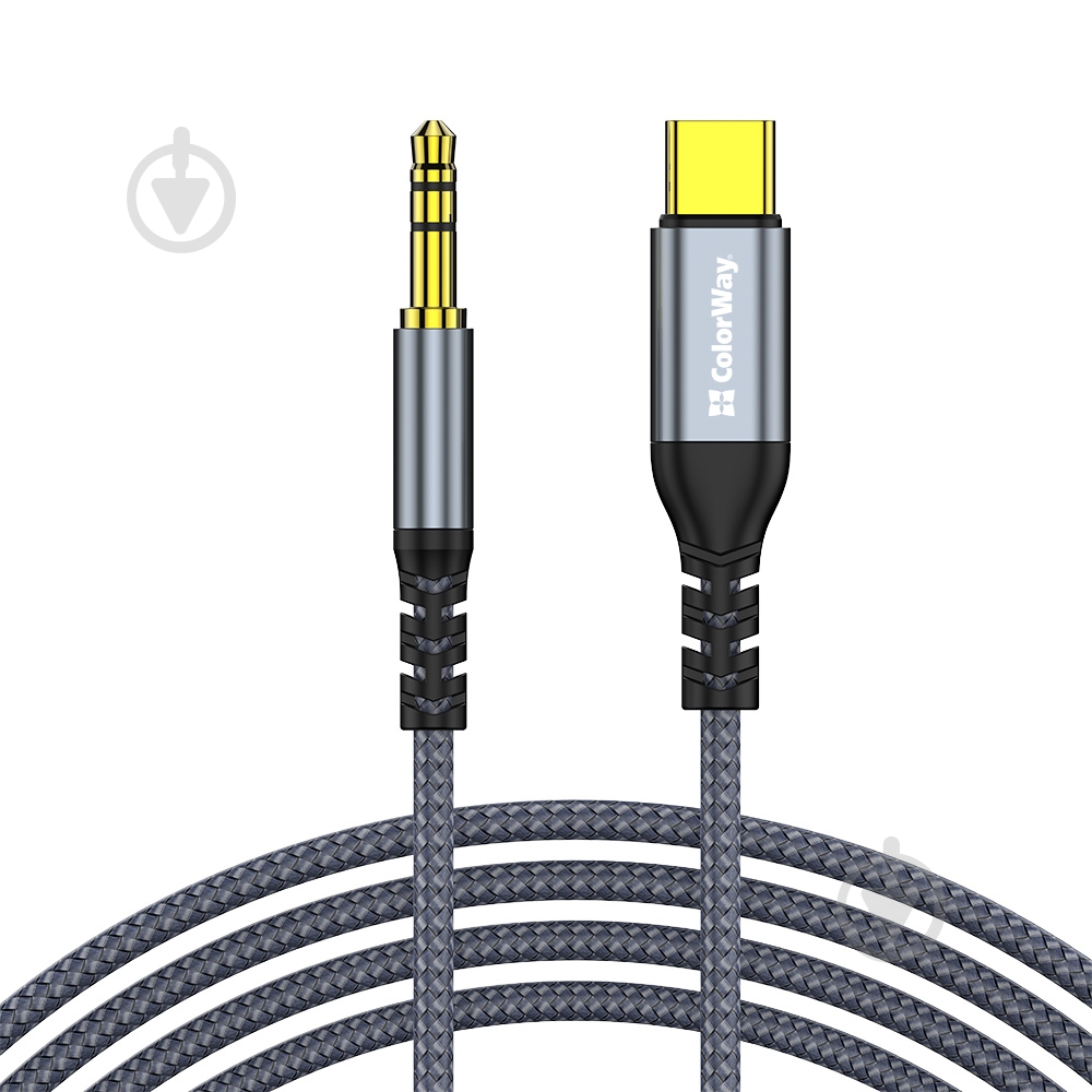 Перехідник ColorWay 0,175 м grey (CW-CBPDJ071-G) - фото 1 Перехідник ColorWay 0,175 м grey (CW-CBPDJ071-G) - фото 1