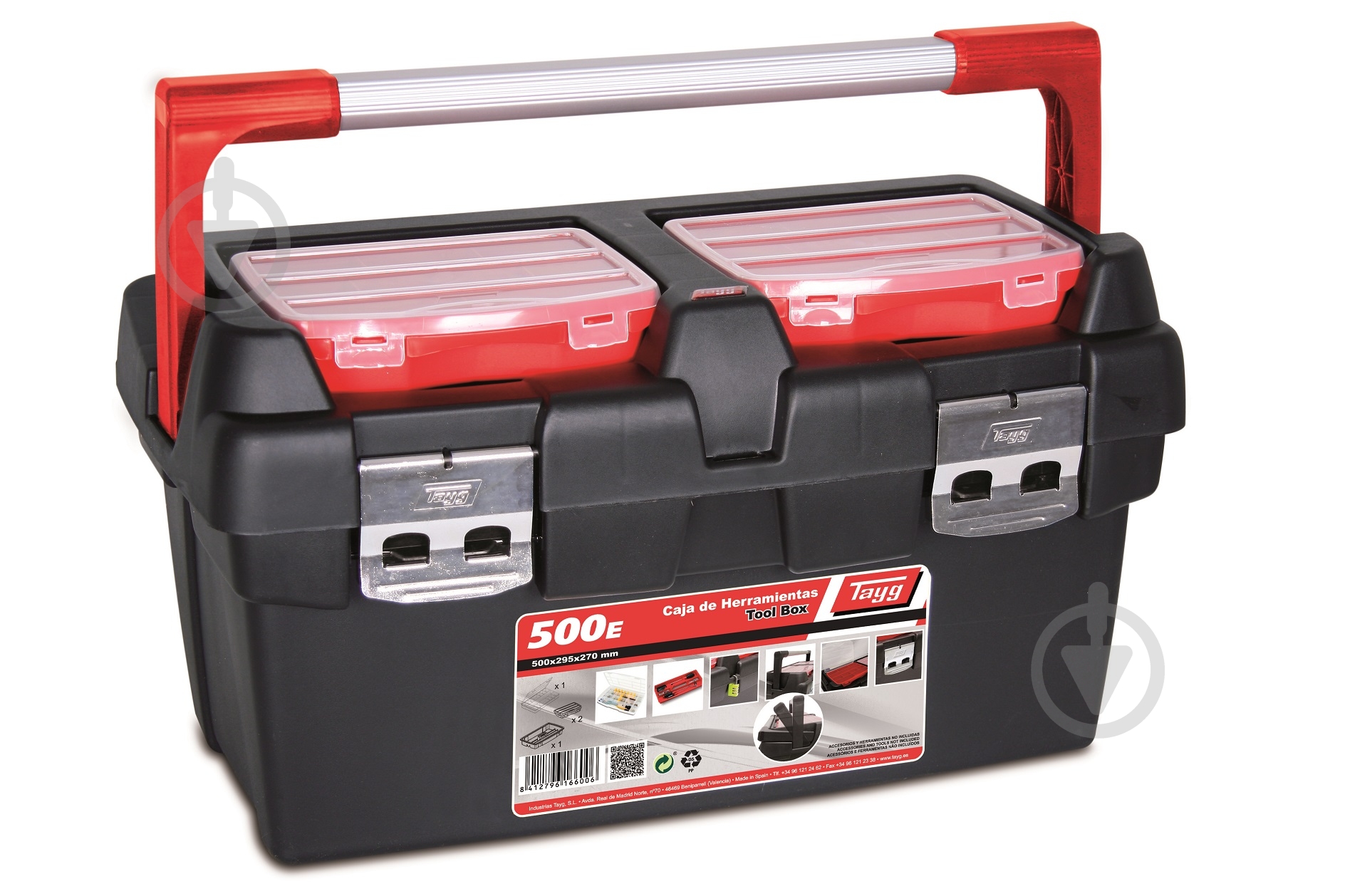 Скриня для ручного інструменту Tayg Box 500-Е 166006 - фото 1 Скриня для ручного інструменту Tayg Box 500-Е 166006 - фото 1