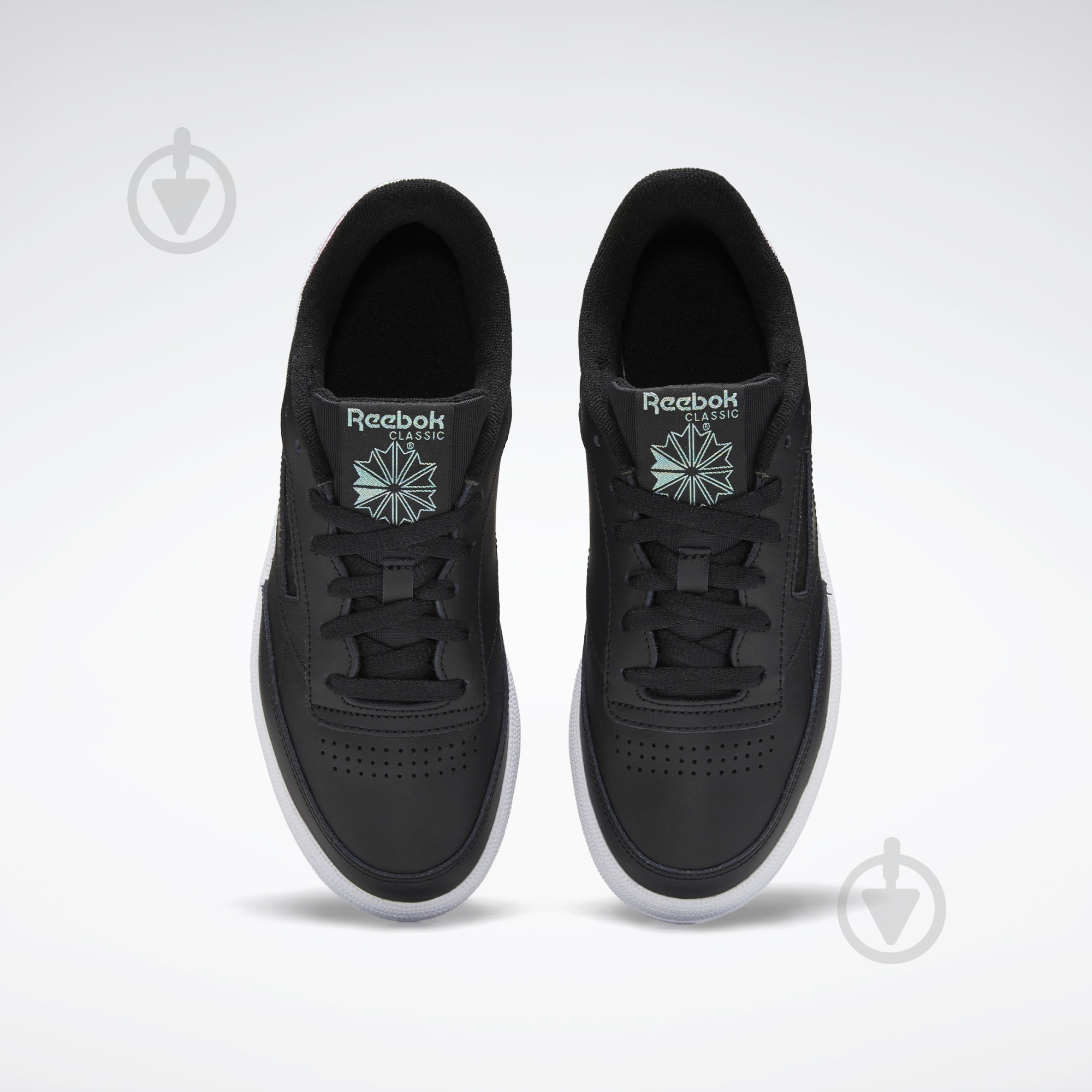 Кроссовки женские зимние Reebok CLUB C 85 FW6174 р.36 черные - фото 6