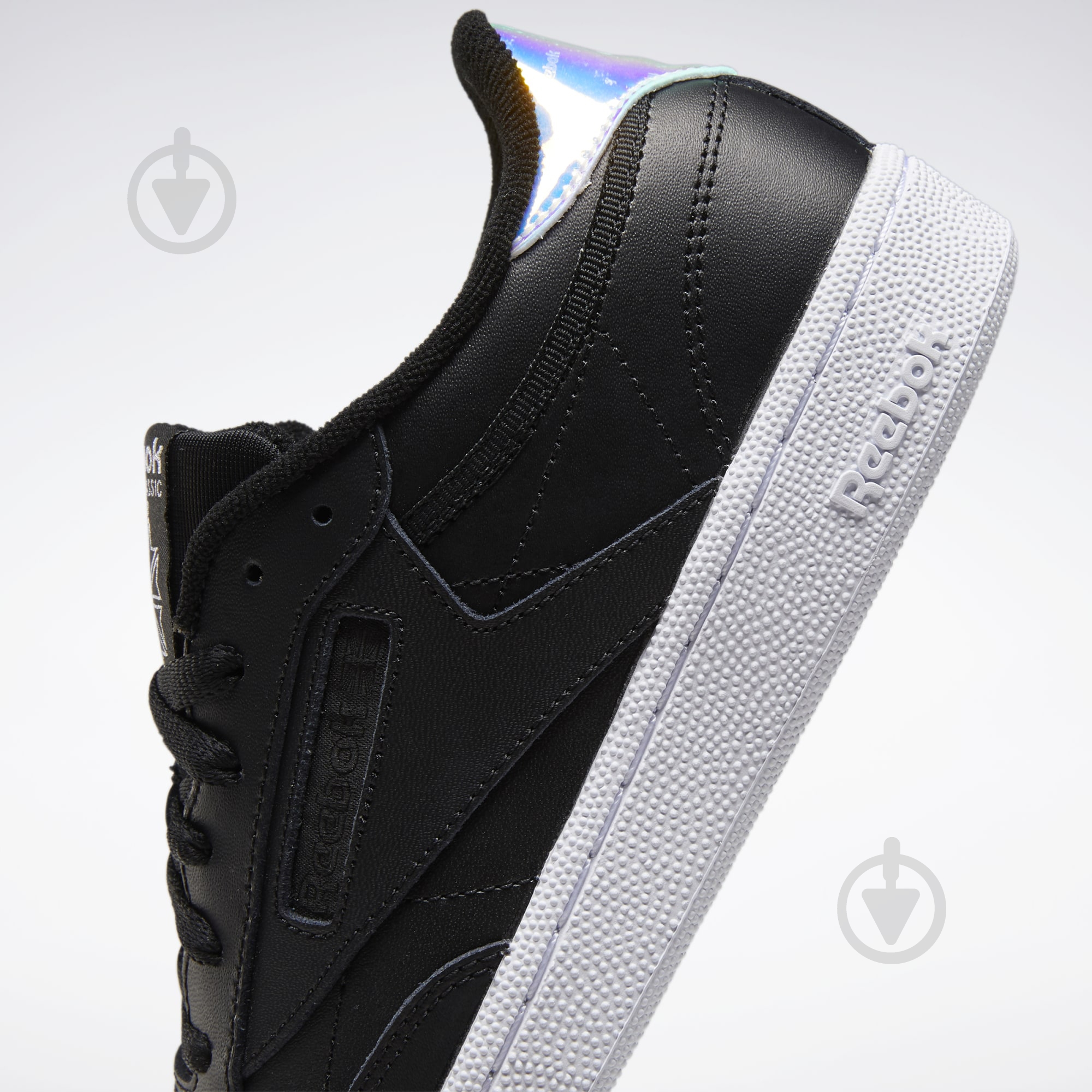 Кроссовки женские зимние Reebok CLUB C 85 FW6174 р.36 черные - фото 7