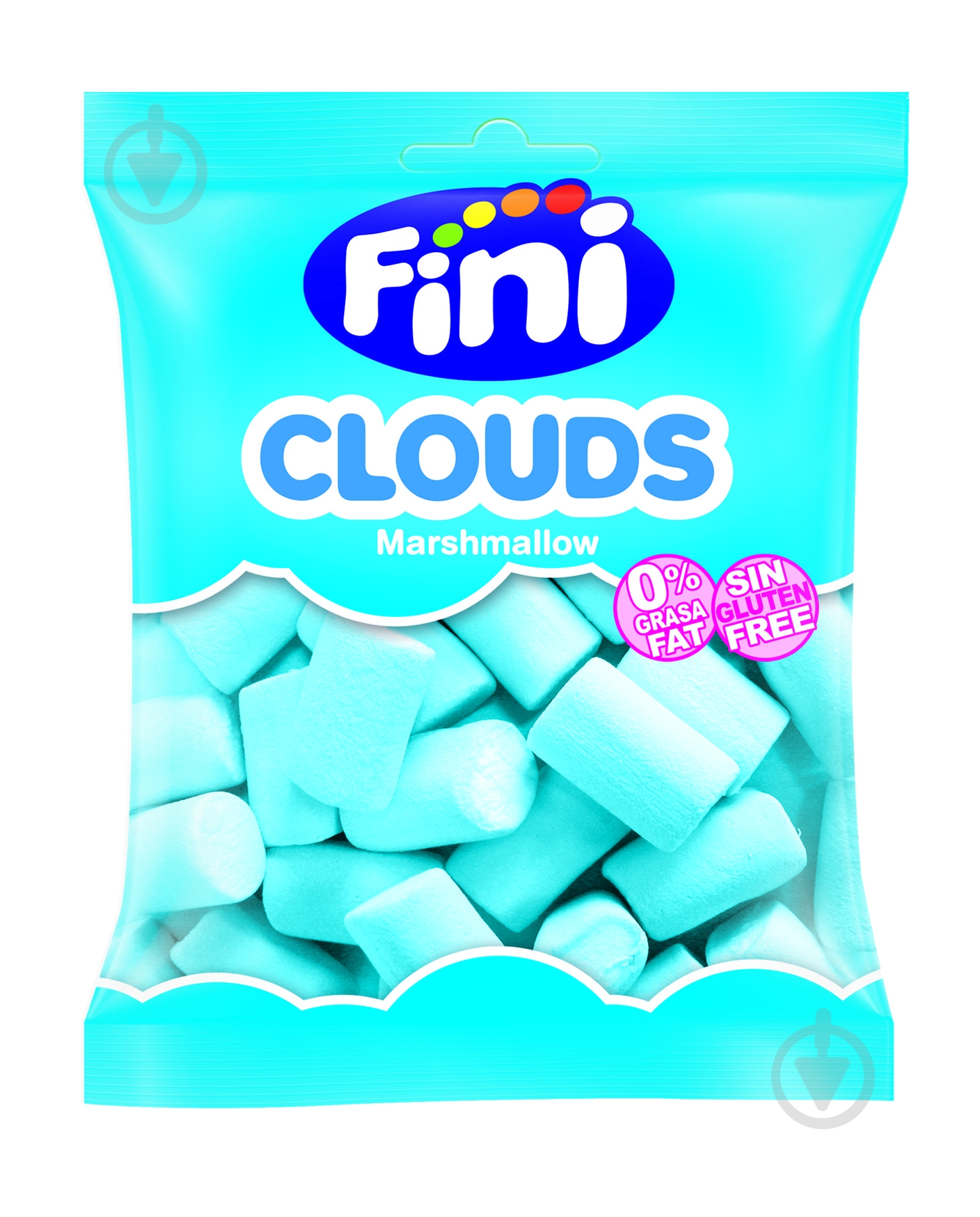 Маршмеллоу Fini Clouds голубые 80 г - фото 1 Маршмеллоу Fini Clouds голубые 80 г - фото 1