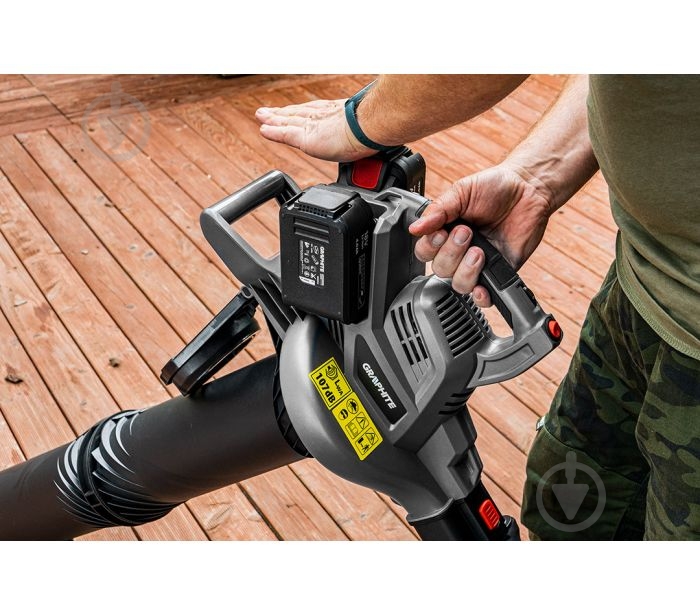 Пылесос аккумуляторный GRAPHITE Energy+ GRAPHITE 58G036 - фото 3