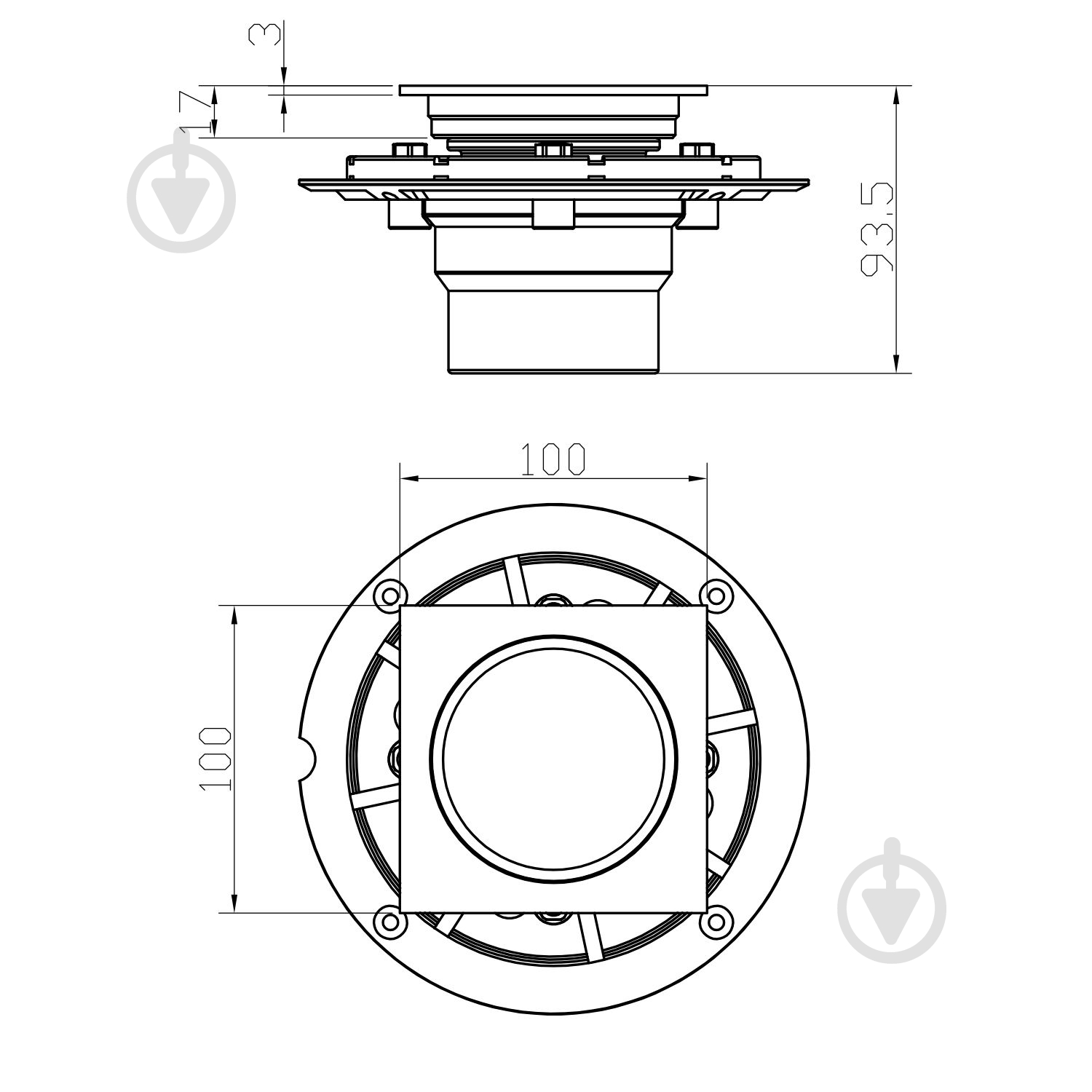 Душевой трап Helmken 37U4041H - фото 6