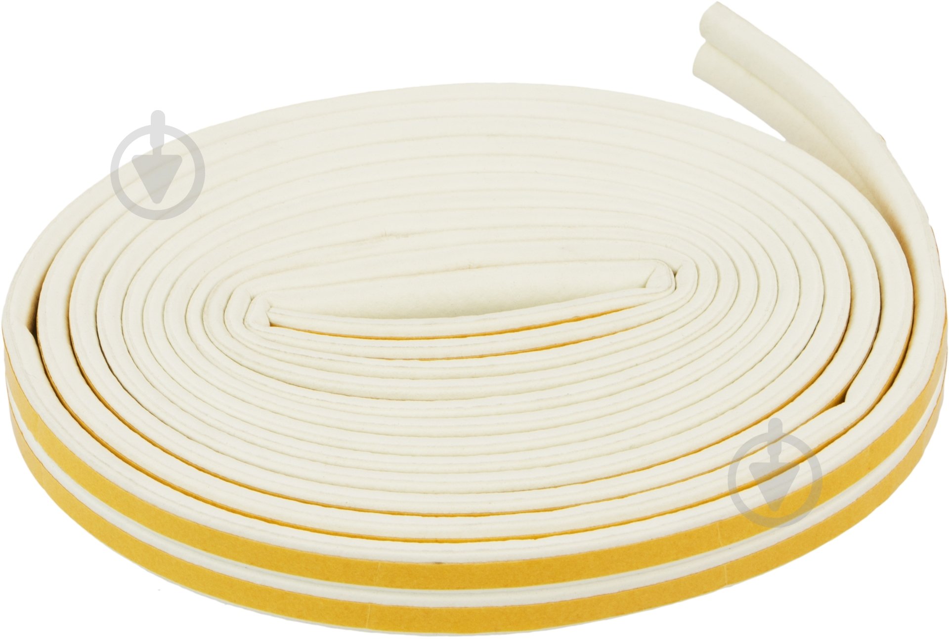 Ущільнювач самоклеючий гумовий Scley 9х7,5 мм 1 м білий - фото 3