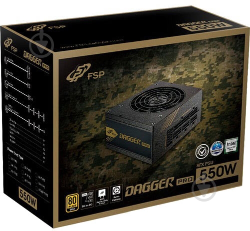 Блок питания FSP SFX DAGGER PRO SDA2-550 550 Вт - фото 4 Блок питания FSP SFX DAGGER PRO SDA2-550 550 Вт - фото 4