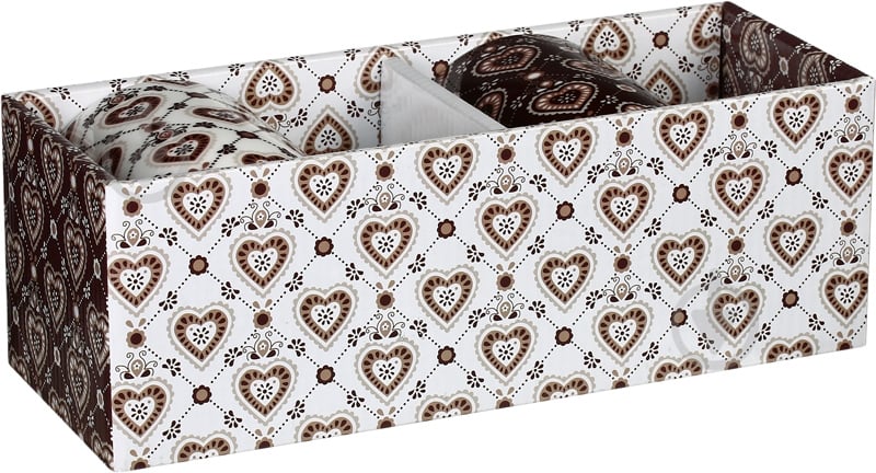 Набор чашек Fiora Сердца 360 мл 2 шт. - фото 4