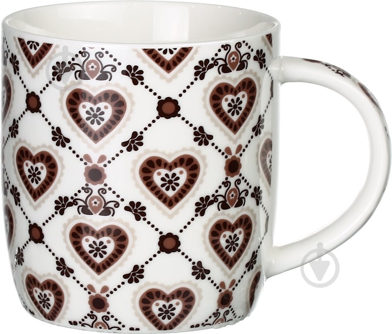 Набор чашек Fiora Сердца 360 мл 2 шт. - фото 3