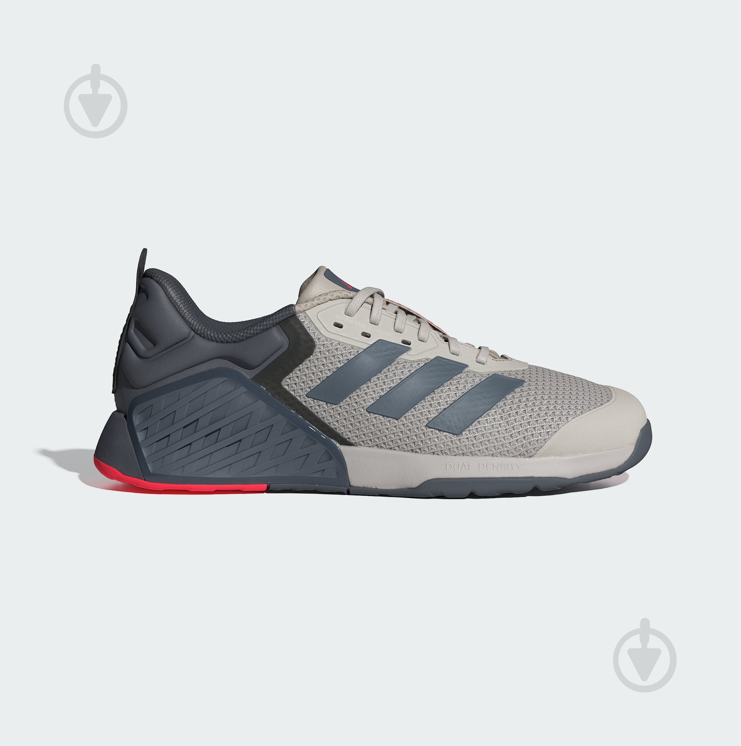 Кроссовки мужские демисезонные Adidas DROPSET 3 TRAINER JI3901 р.42 серые - фото 1