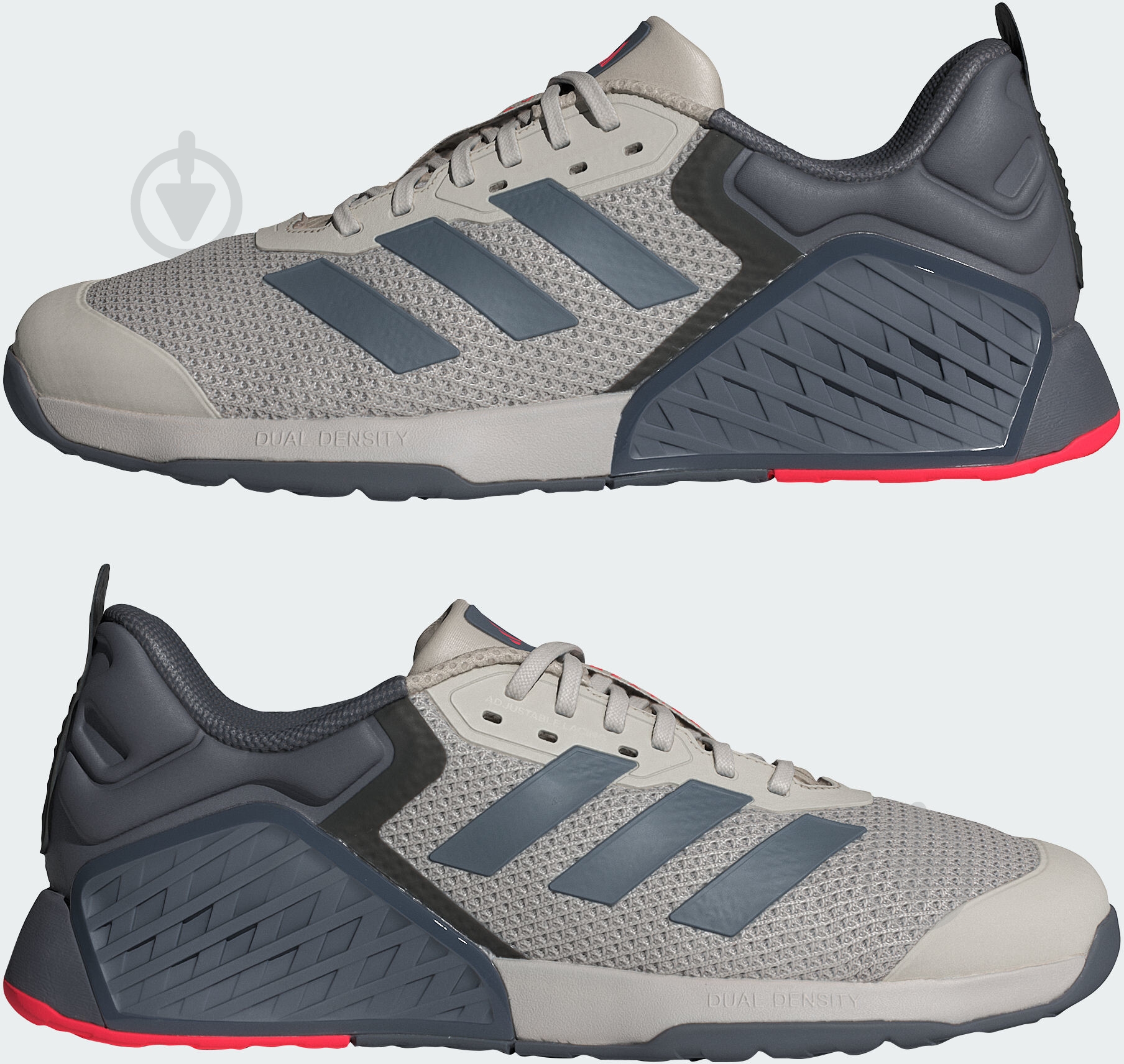 Кроссовки мужские демисезонные Adidas DROPSET 3 TRAINER JI3901 р.42 серые - фото 5