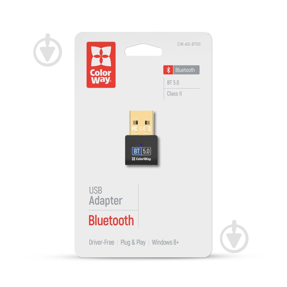 Bluetooth-адаптер ColorWay CW-AD-BT50 - фото 1