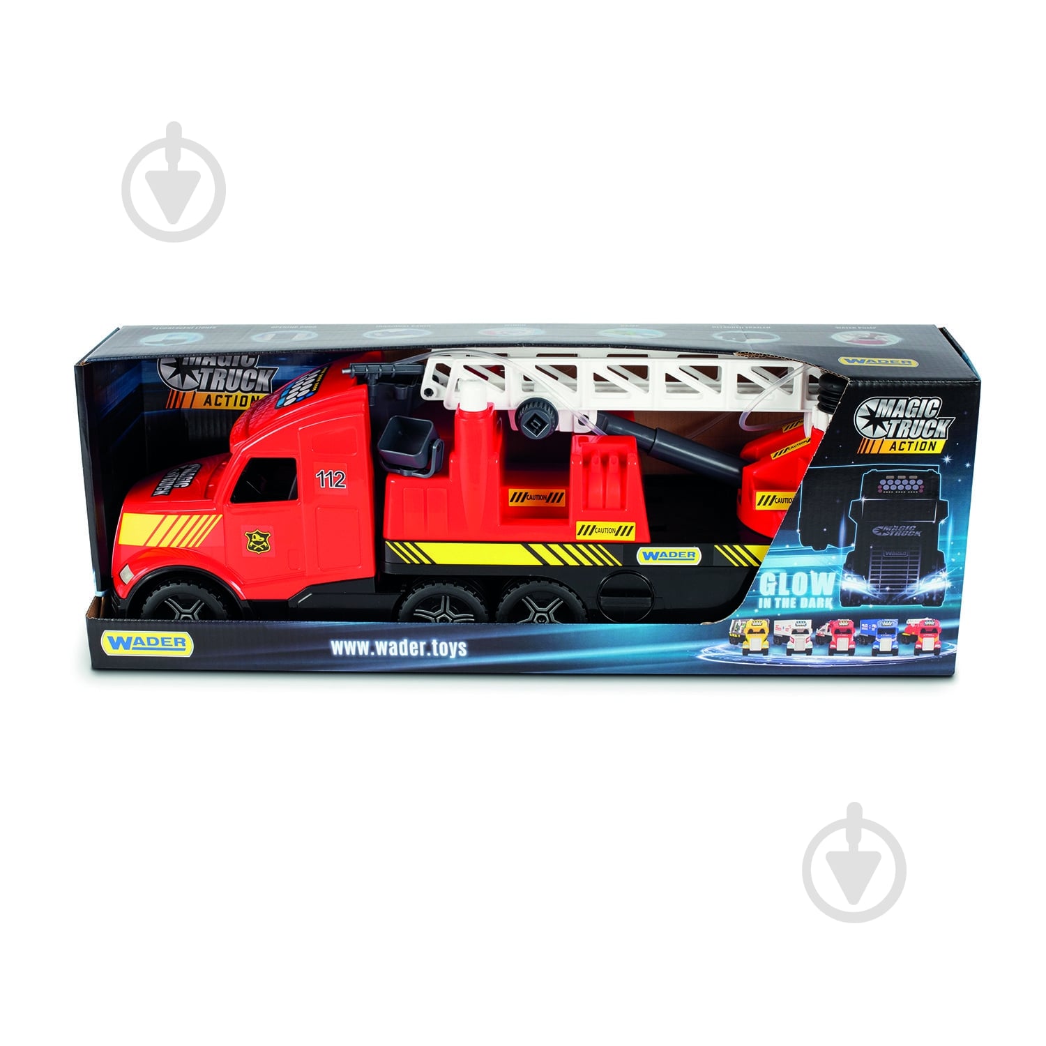 Пожарная машинка Wader Magic Truck 3220 - фото 1