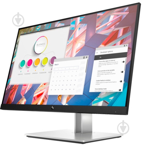 Монітор HP E24 G4 24" (9VF99A3) - фото 3