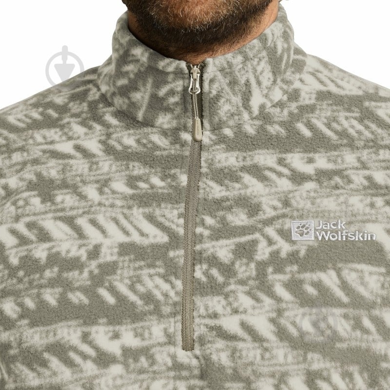 Джемпер Jack Wolfskin BIG SKY HZ M A65447_5940 р.2XL бежевий - фото 4 Джемпер Jack Wolfskin BIG SKY HZ M A65447_5940 р.2XL бежевий - фото 4
