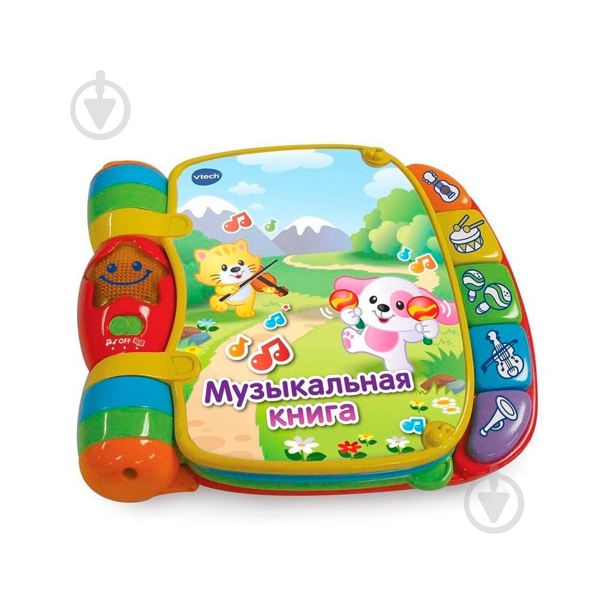 Развивающая игрушка Vtech Музыкальная книга 80-166726 - фото 1 Развивающая игрушка Vtech Музыкальная книга 80-166726 - фото 1
