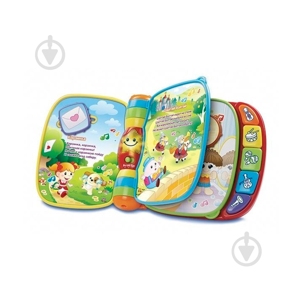 Развивающая игрушка Vtech Музыкальная книга 80-166726 - фото 2 Развивающая игрушка Vtech Музыкальная книга 80-166726 - фото 2