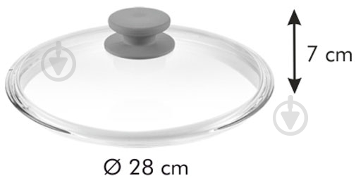 Крышка Tescoma UNICOVER 28 см 619088 - фото 3