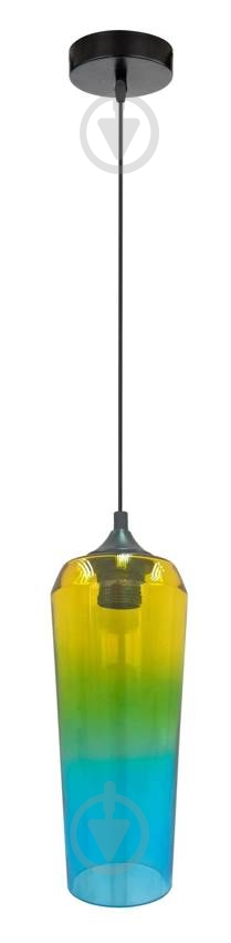 Люстра підвісна Candellux EOL 1xE27 чорний 31-51844 - фото 1