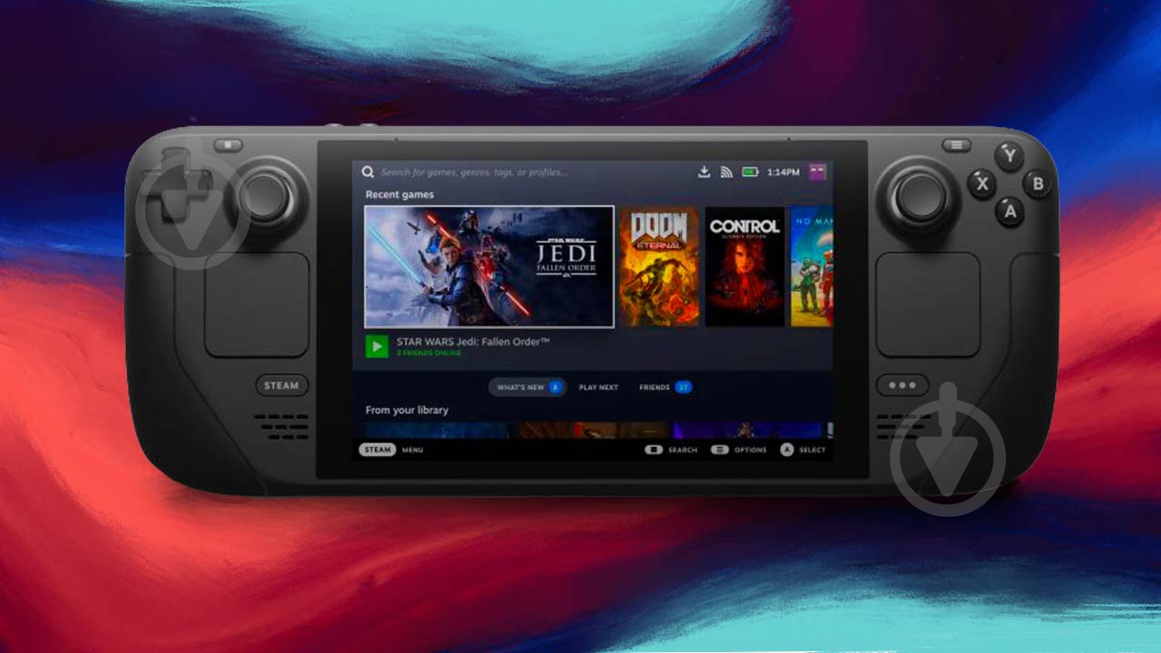 Игровая консоль Valve STEAM DECK 64GB Certified Refurbished black - фото 10