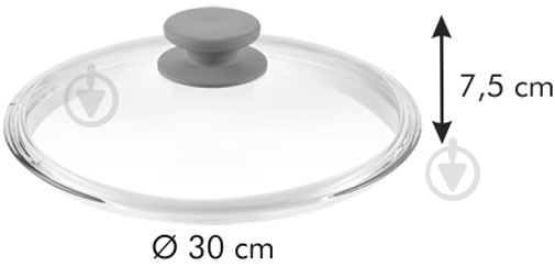 Крышка Tescoma UNICOVER 30 см 619090 - фото 3