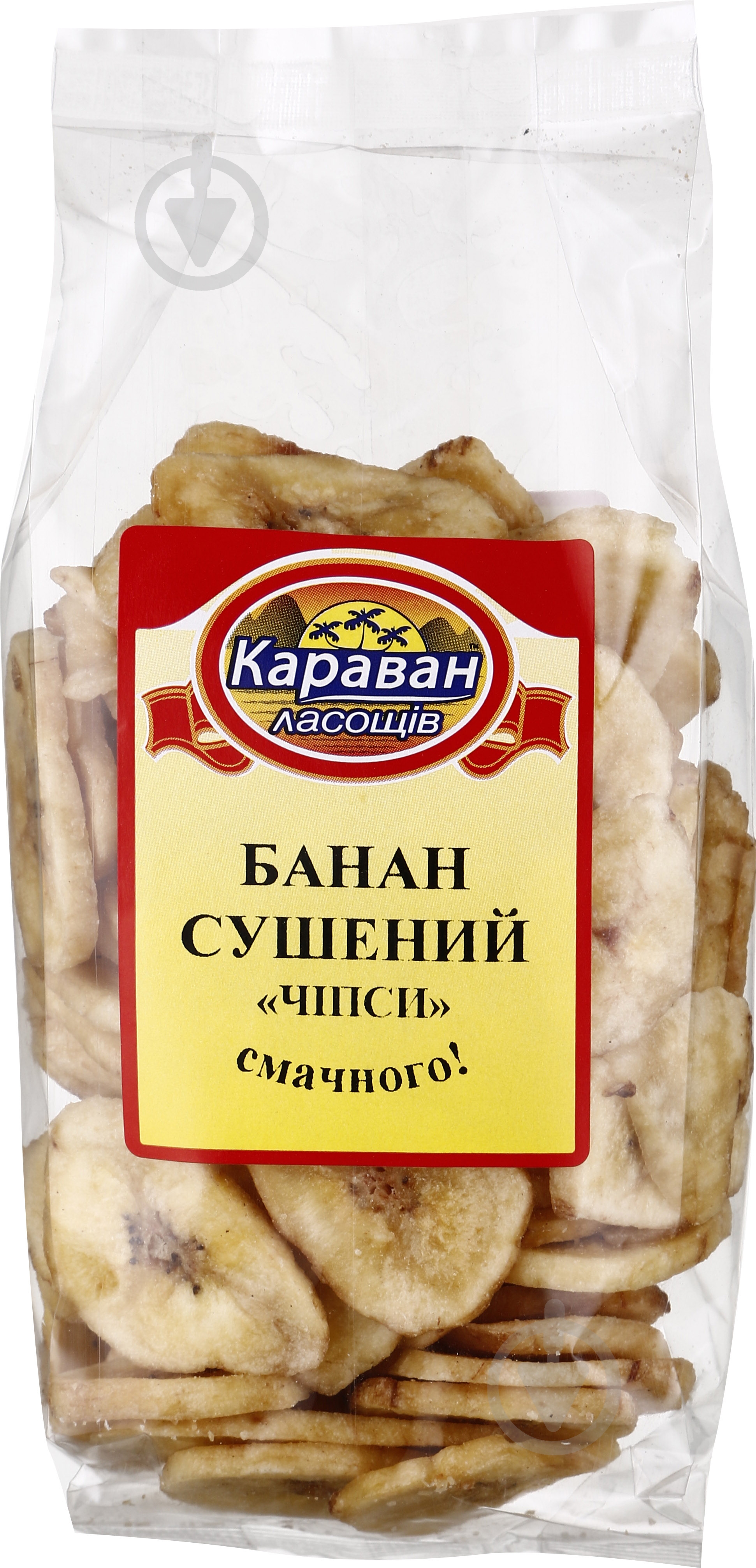 Чипсы банановые Караван Ласощів 150 г - фото 1
