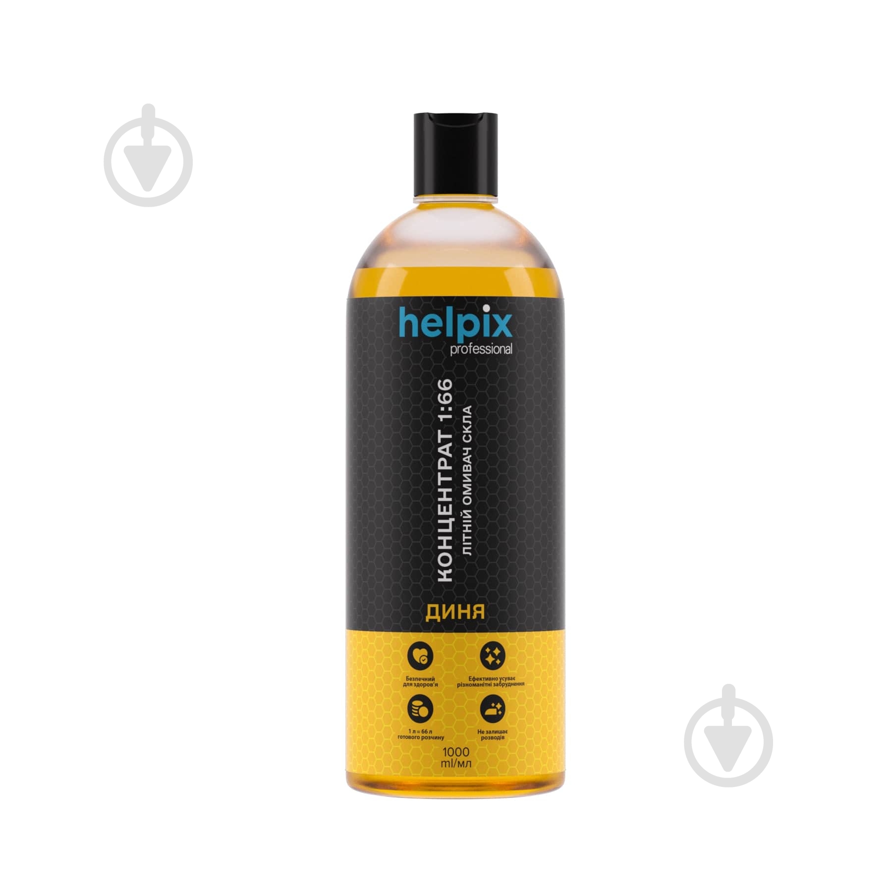 Омыватель стекла Helpix Концентрат 1:66 дыня лето 1 л - фото 1
