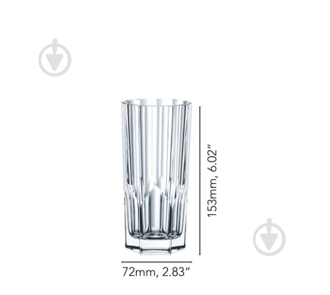 Набор стаканов высоких Nachtmann Aspen 18977 309 мл 4 шт. - фото 5 Набор стаканов высоких Nachtmann Aspen 18977 309 мл 4 шт. - фото 5