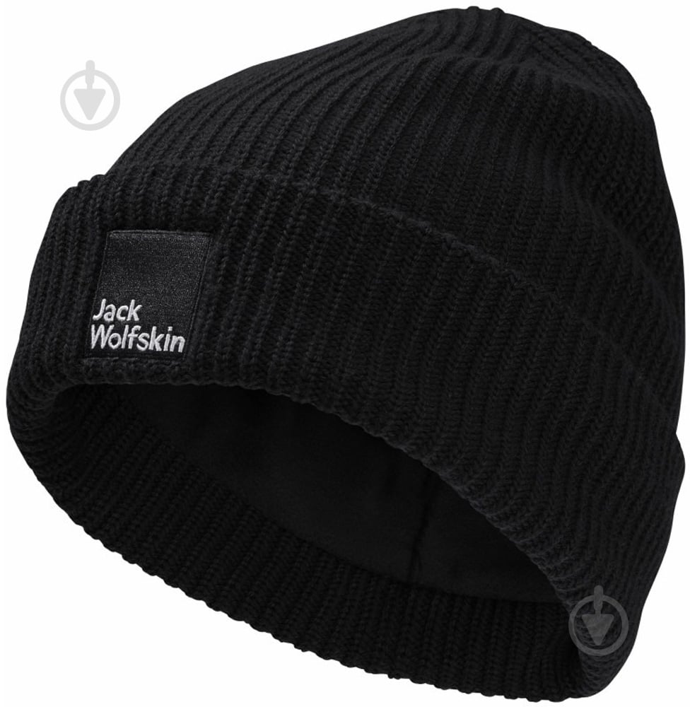 ᐉ Шапка Jack Wolfskin Pergamon Beanie 1910701_6000 р.M черный