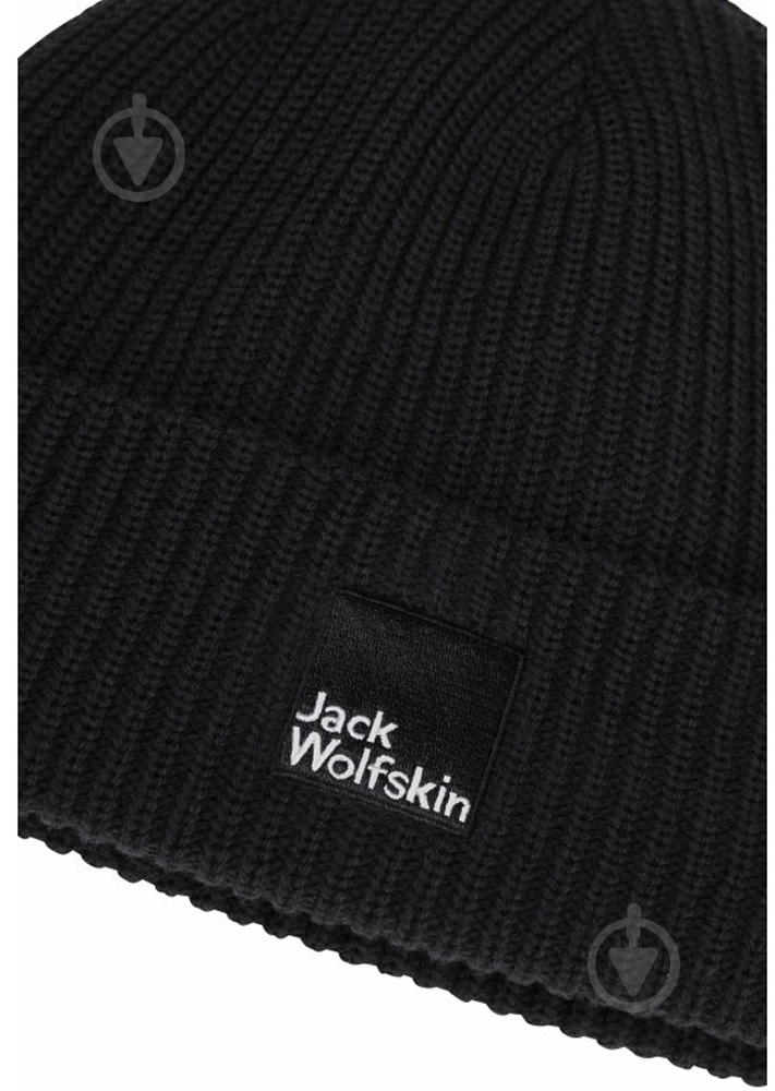 ᐉ Шапка Jack Wolfskin Pergamon Beanie 1910701_6000 р.M черный