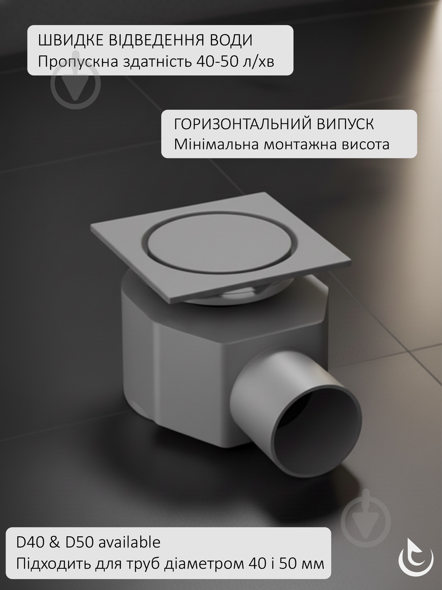 Душевой трап Helmken 37А4041H - фото 3
