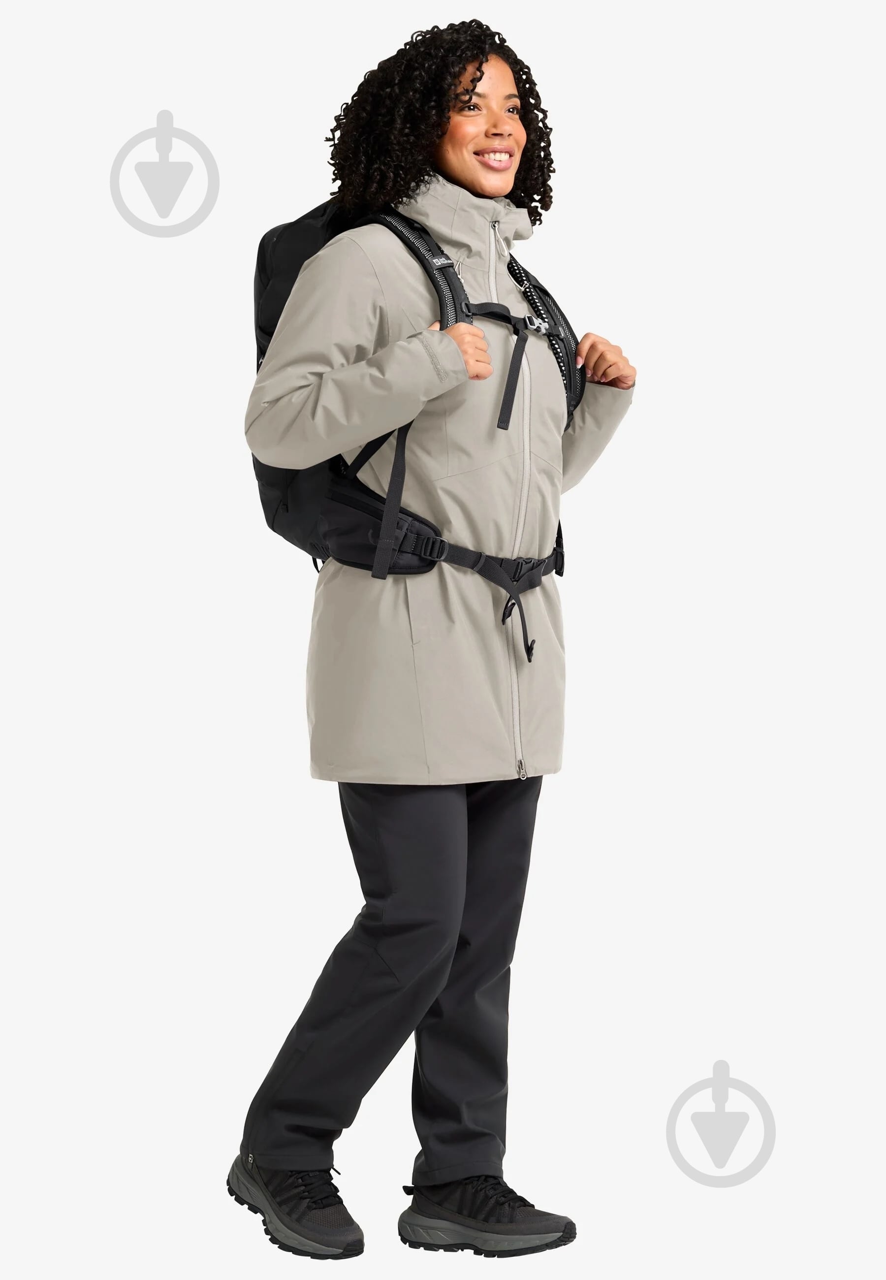 Куртка жіноча зимова Jack Wolfskin HEIDELSTEIN INS JKT W 1115681_A0056 р.L бежева - фото 6