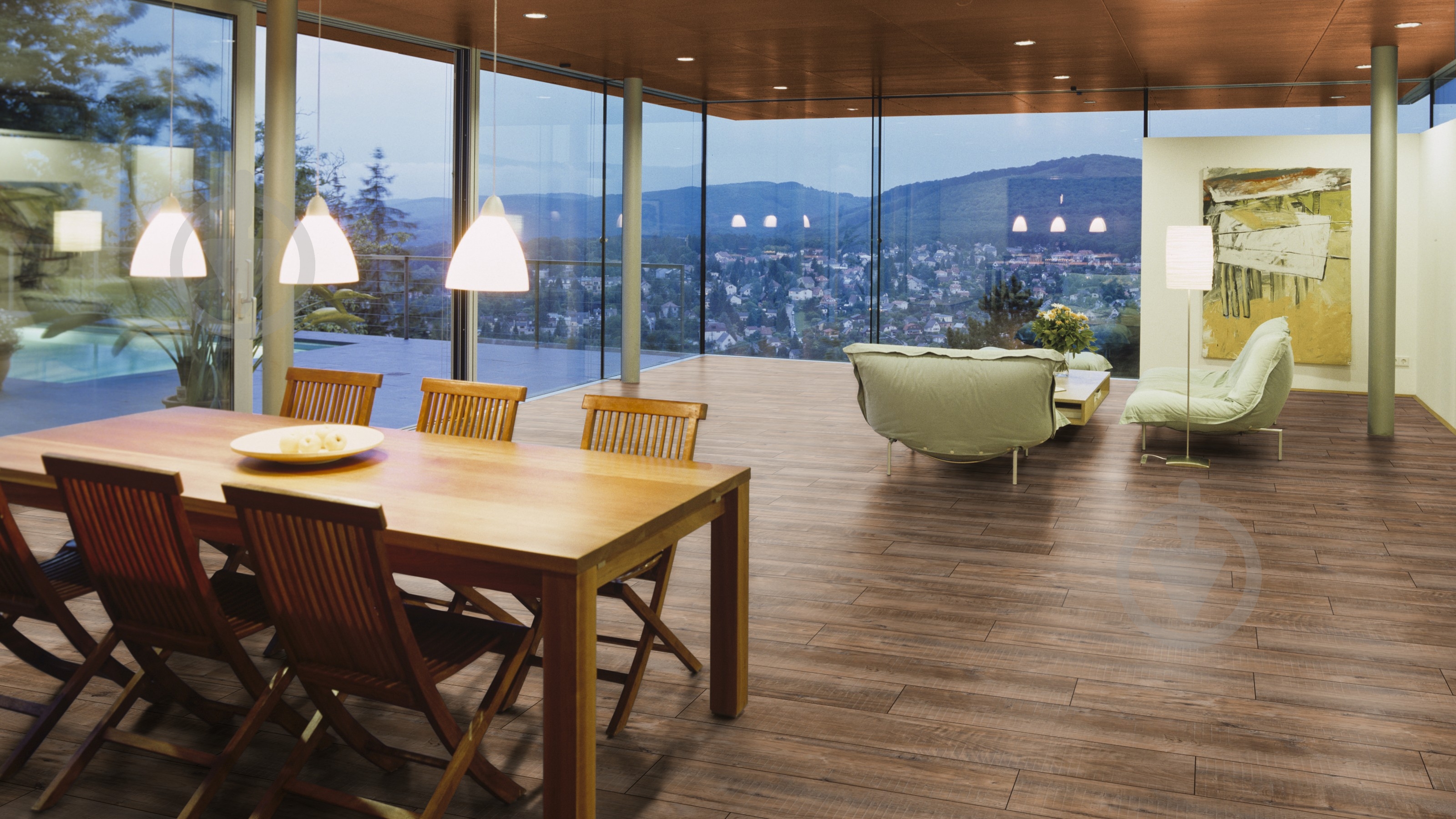 Ламинат Kronotex Exquisit Plus V4 дуб гала коричневый 32/АС4/8 мм - фото 4 Ламинат Kronotex Exquisit Plus V4 дуб гала коричневый 32/АС4/8 мм - фото 4