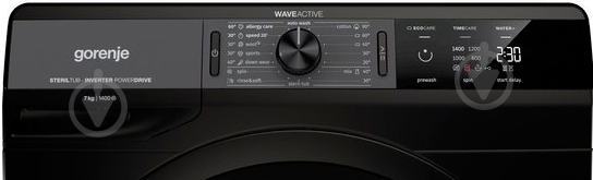 Пральна машина Gorenje WEI 74S3 B - фото 3 Пральна машина Gorenje WEI 74S3 B - фото 3