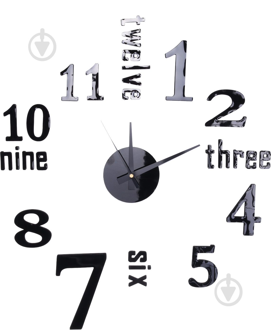 Часы настенные Сделай сам Twelve 60х60 см - фото 1 Часы настенные Сделай сам Twelve 60х60 см - фото 1