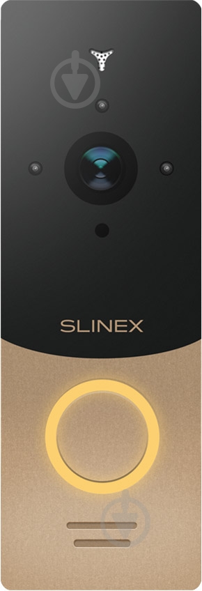 Вызывная панель Slinex ML-20 IP (черн+зол) - фото 1 Вызывная панель Slinex ML-20 IP (черн+зол) - фото 1