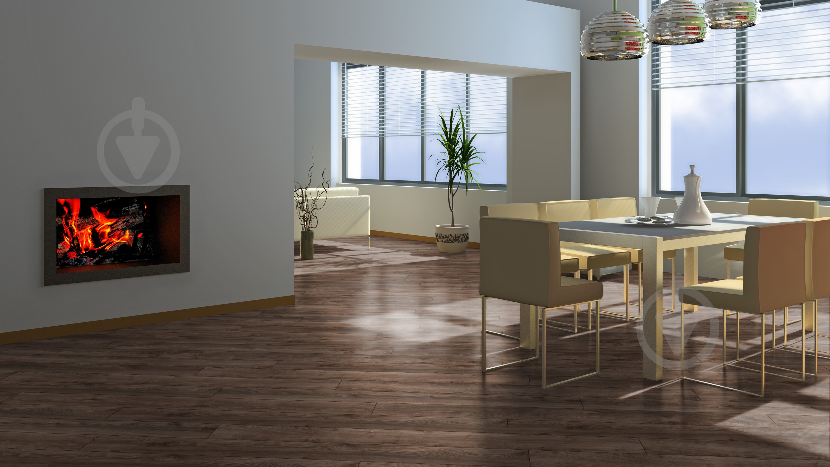 Ламинат Kronotex Mammut V4 дуб макро коричневый 33/АС5/12 мм - фото 6