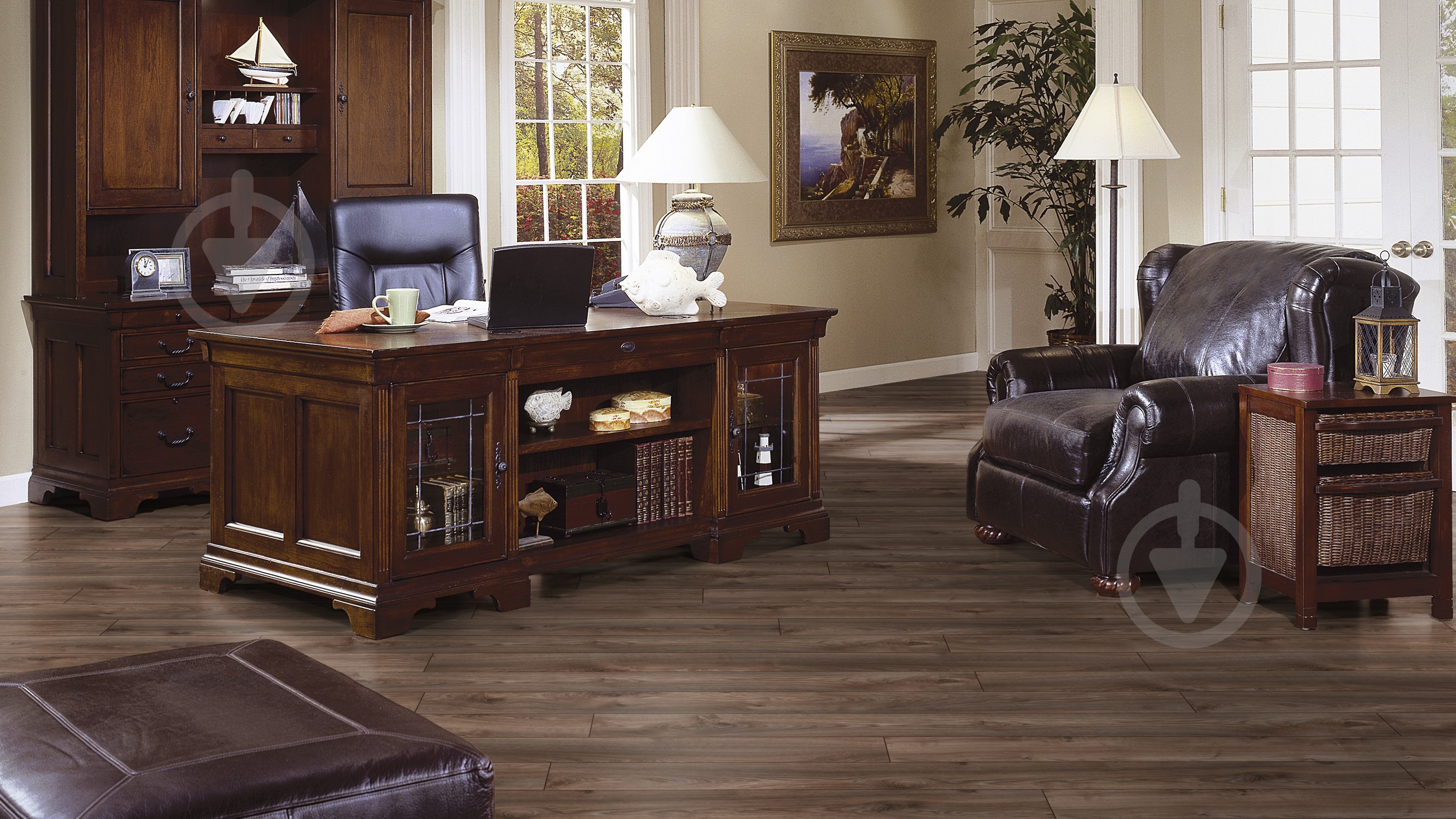 Ламинат Kronotex Mammut V4 дуб макро коричневый 33/АС5/12 мм - фото 5